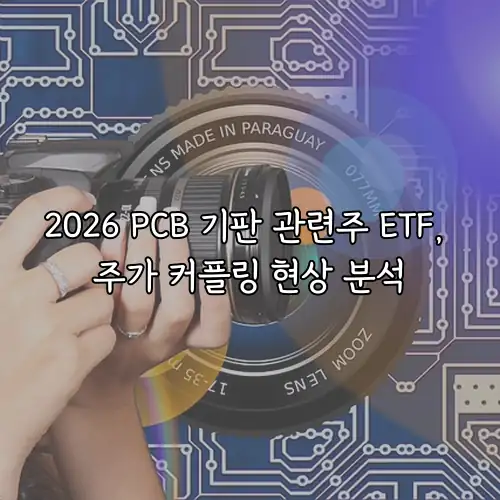 2026 PCB 기판 관련주 ETF, 주가 커플링 현상 분석