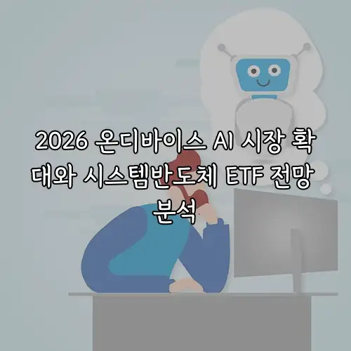 2026 온디바이스 AI 시장 확대와 시스템반도체 ETF 전망 분석